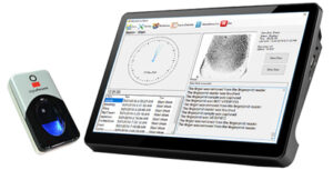 P1500 fingerprint qr attendance system