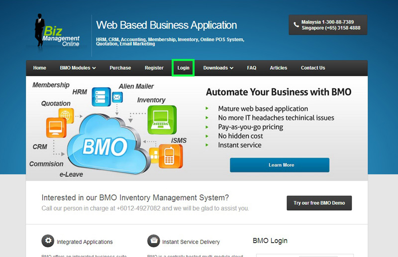 bmo home page