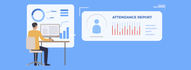 e leave hrm system attendance integration