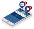 bizcloud mobile app email notification philippines