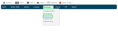 bmo eleave employee type changed admin 3